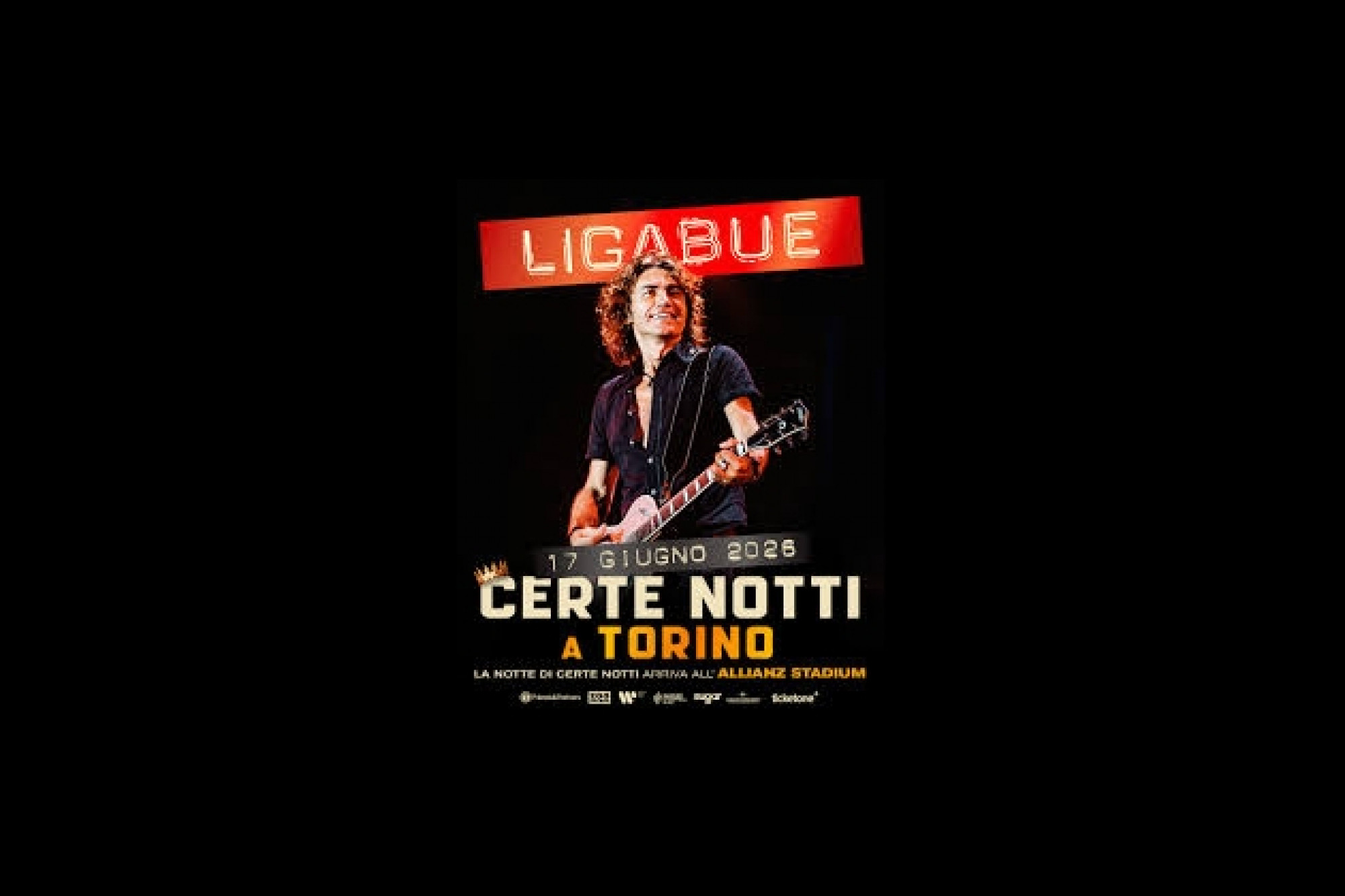 LIGABUE TORINO 17 GIUGNO 2026