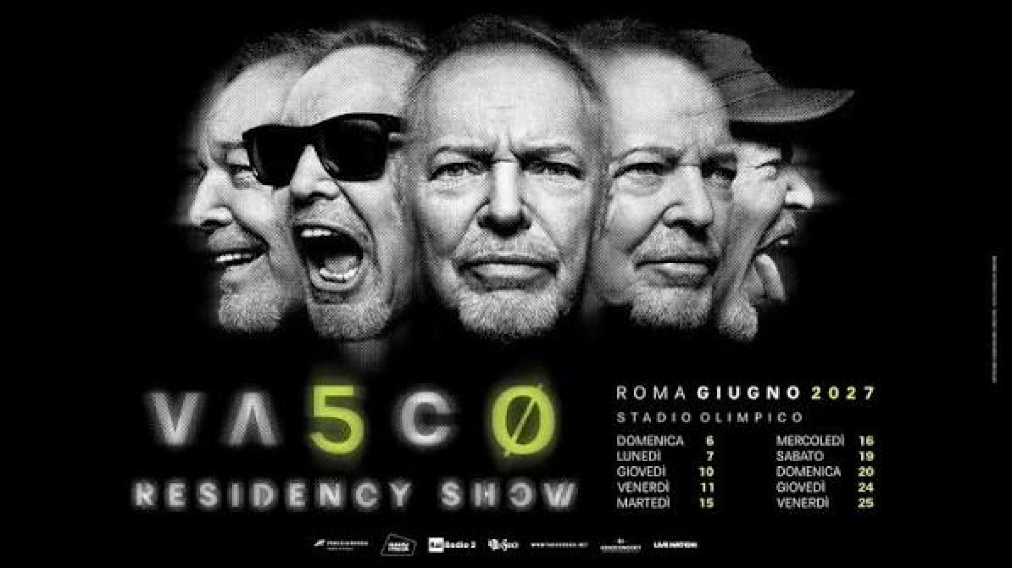 VASCO ROSSI - ROMA  24 GIUGNO 2027